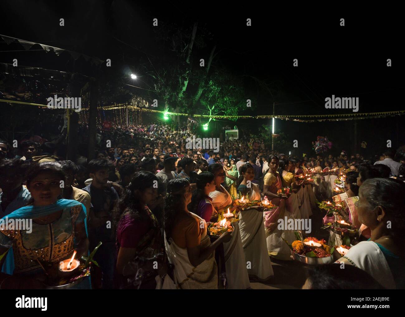 Shiva festival, Wayanad, India Stock Photo