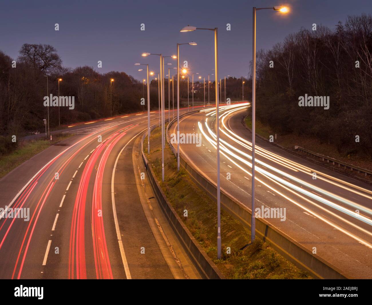 Traffic A3 Motorway Surrey High Resolution Stock Photography and Images ...