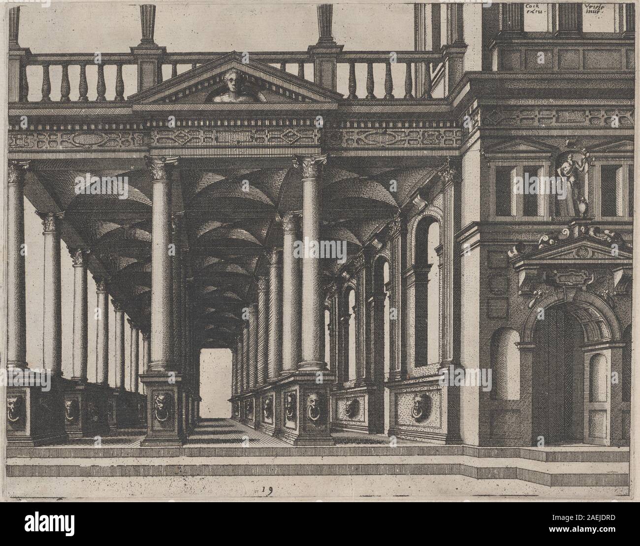 A print by Lucas and Johannes van Doetechum after Hans Vredeman de ...