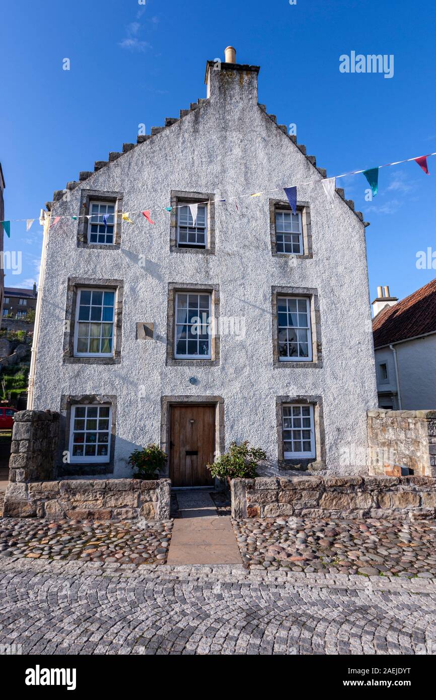 Houses in Culross, Fife, Scotland, UK Stock Photo Alamy