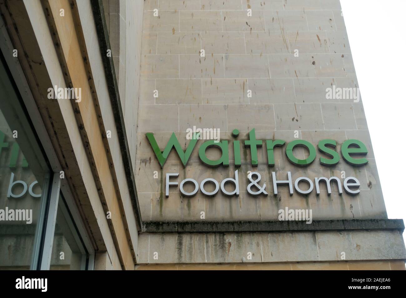 Waitrose sign, UK Stock Photo