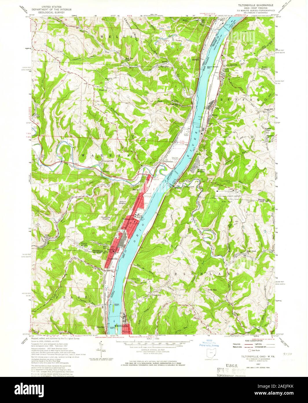 OH Tiltonsville 226783 1957 24000 Stock Photo Alamy