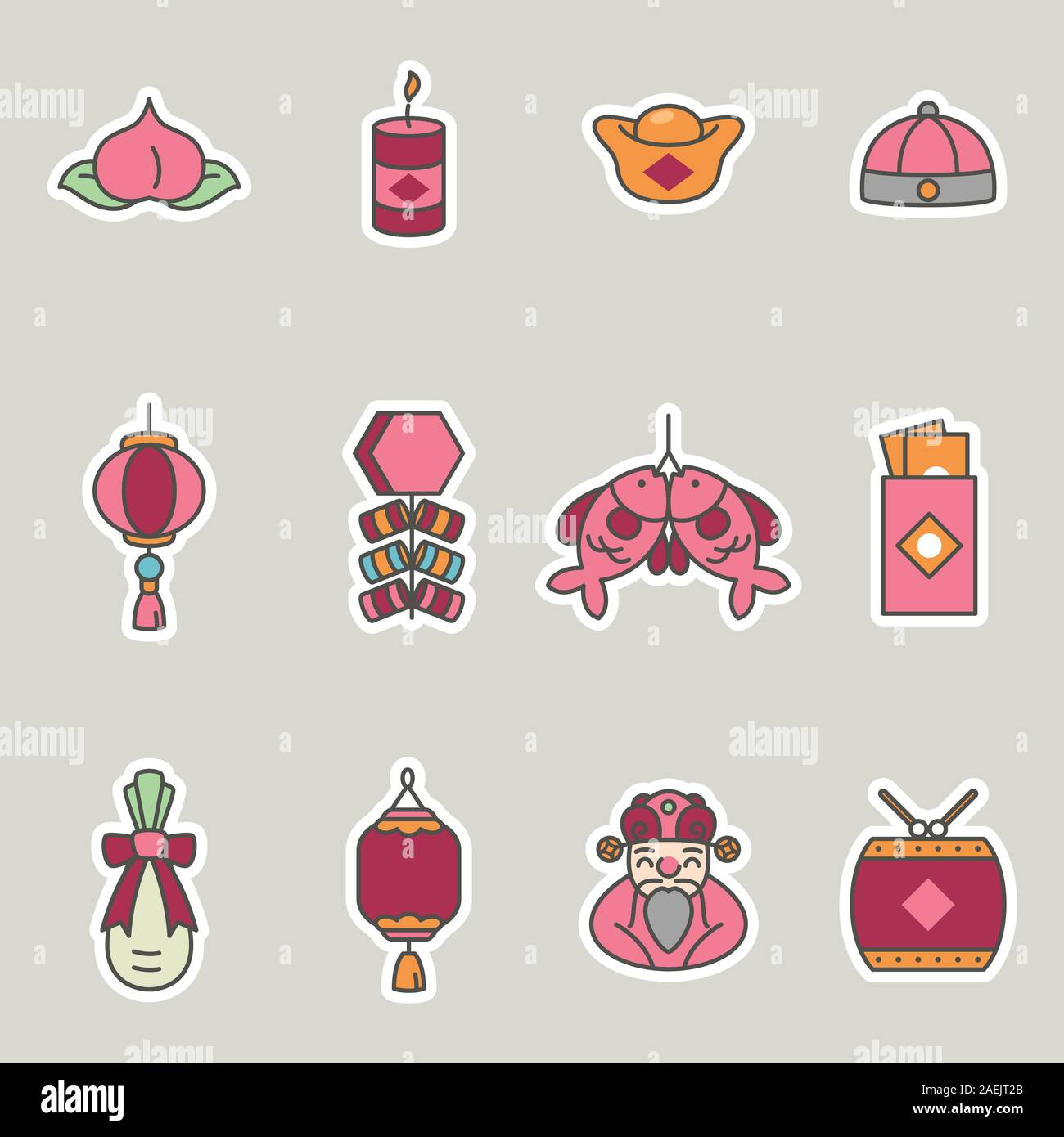 Hongbao Envelope Stock Vector Images Alamy