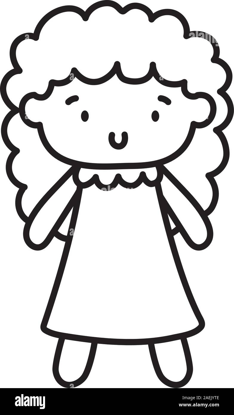 Cute little doll Black and White Stock Photos & Images - Page 2 - Alamy