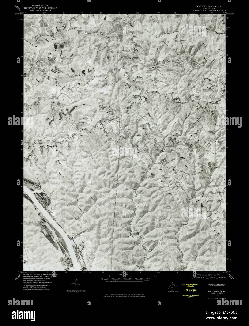 WV Bancroft 700353 1976 24000 Inverted Stock Photo Alamy