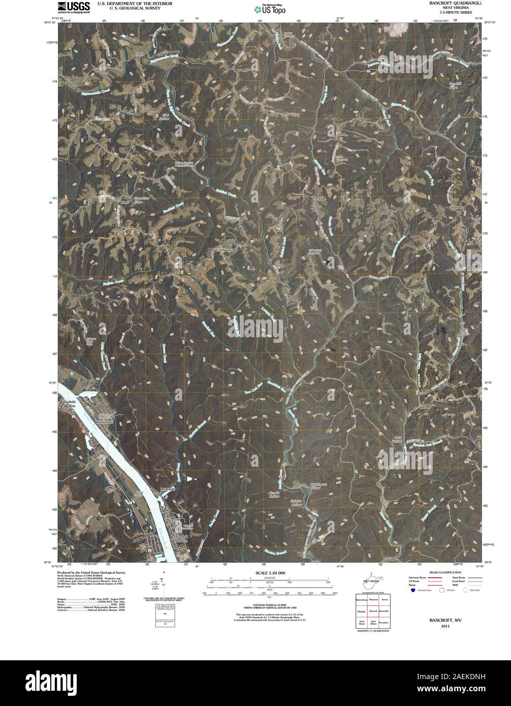 Map of bancroft Cut Out Stock Images & Pictures Alamy