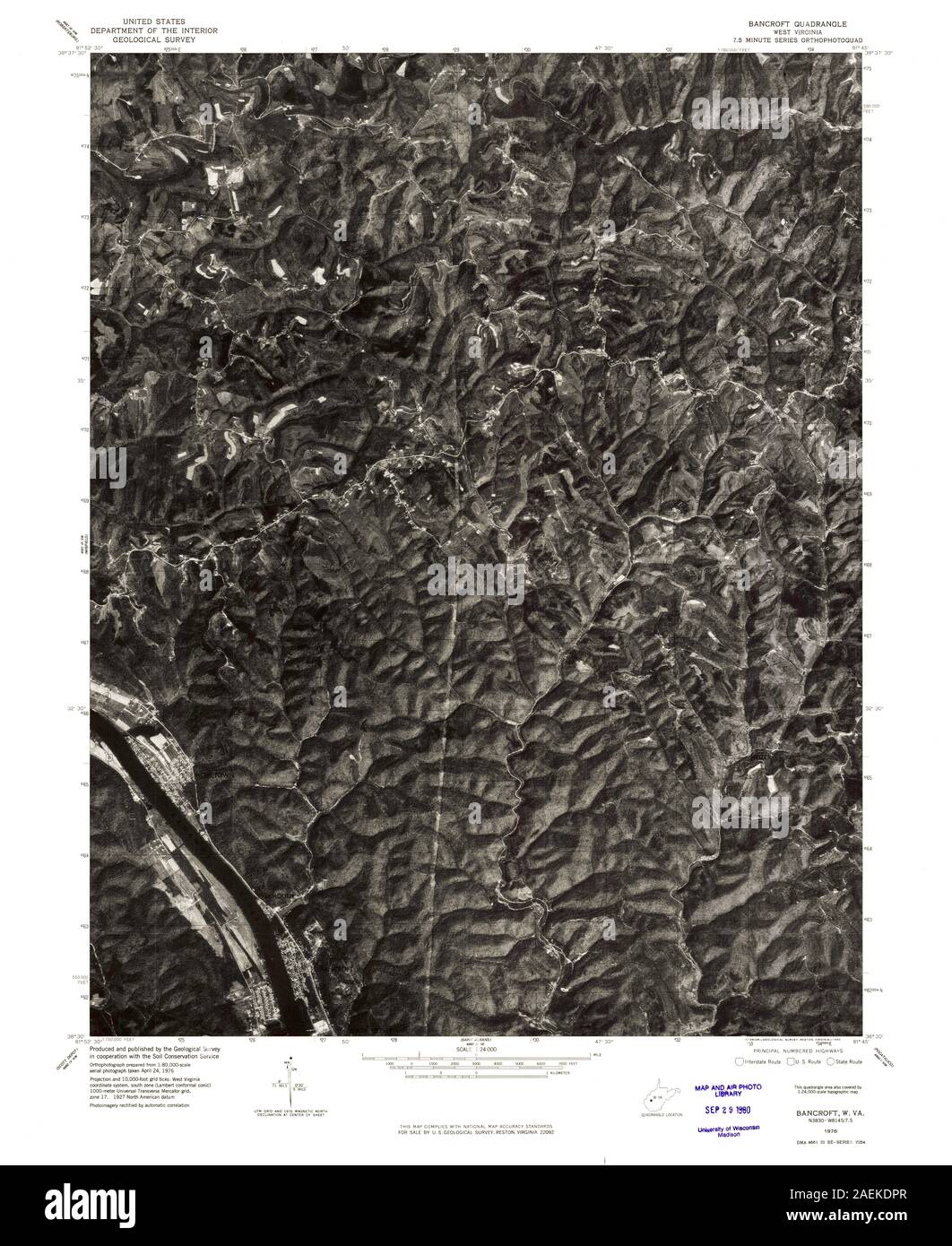 Map of bancroft Cut Out Stock Images & Pictures Alamy