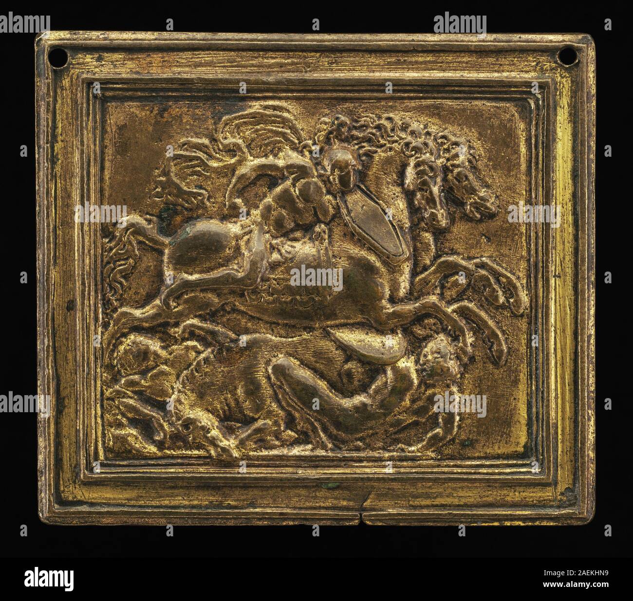 Moderno, Battle Scene, in a Rectangular Frame, 1505-1510 Battle Scene ...