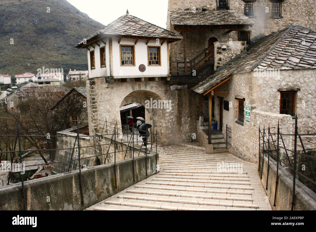 Old city of Mostar, Bosnia and Herzegovina, Europe Stock Photo