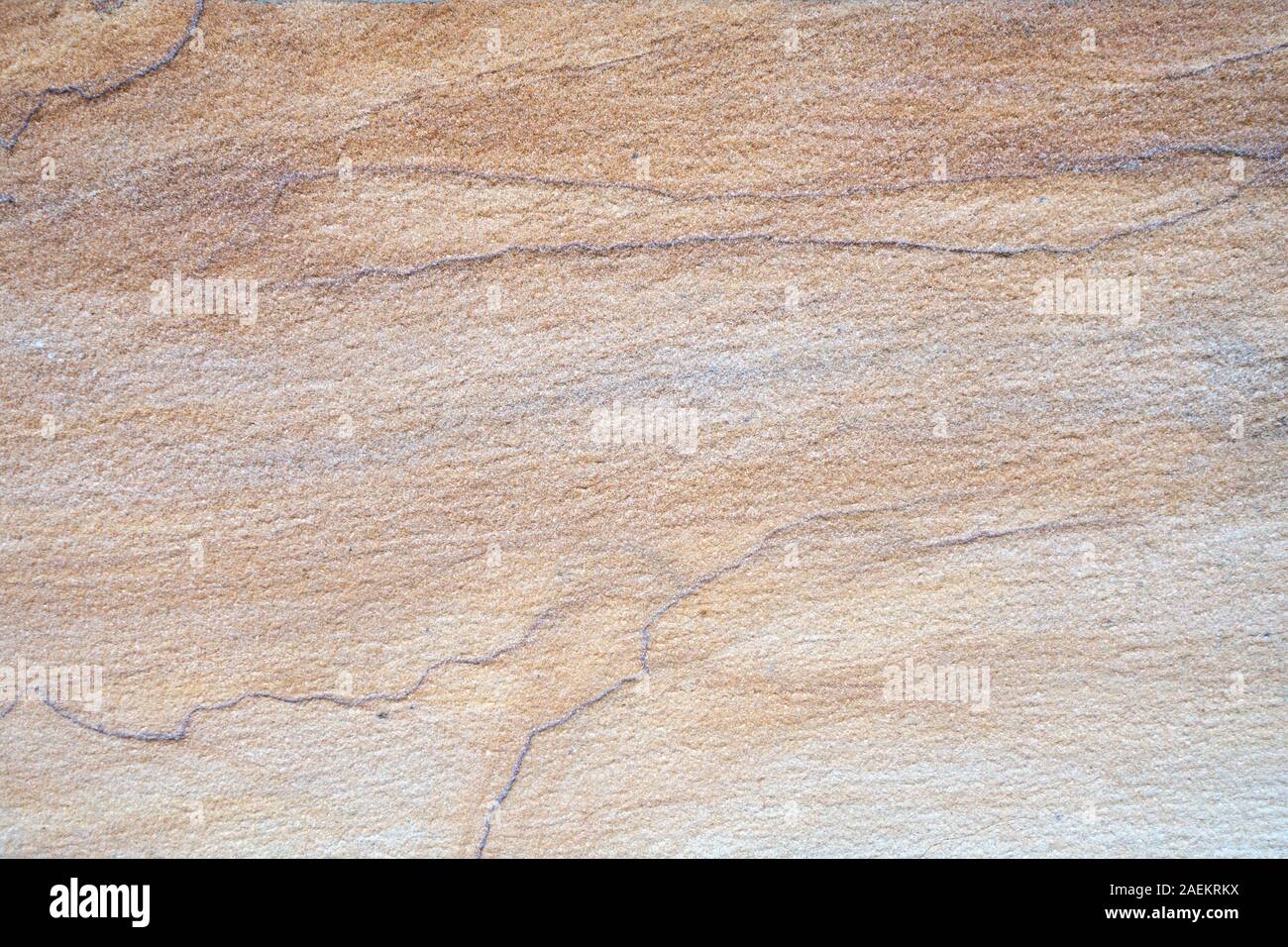 Flat surface granite stone. with tab brown marking Stock Photo