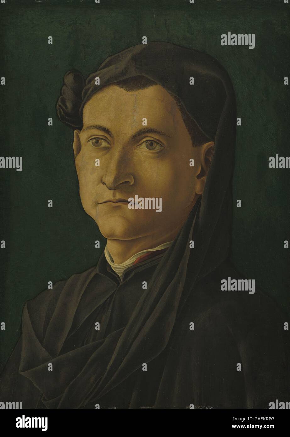 15th-century North Italian portrait of a man, showing detailed facial ...