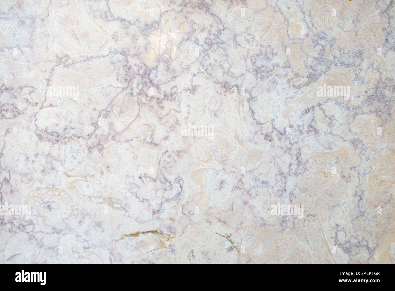 White rock flat smooth surface with grey markings Stock Photo