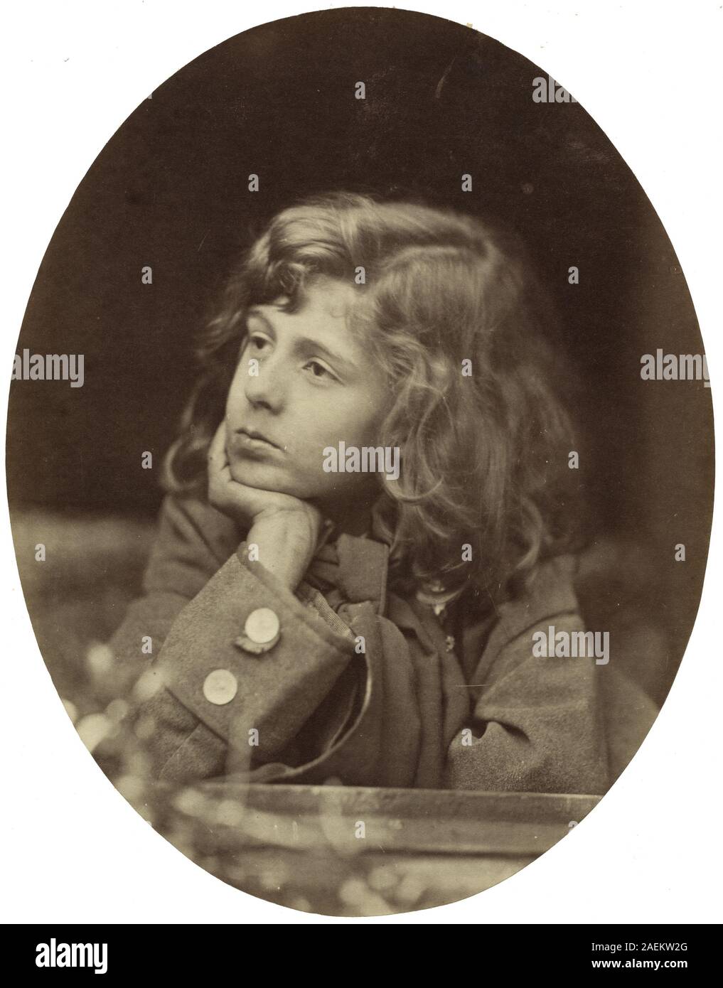 Oscar Gustav Rejlander, Lionel Tennyson, c 1864 Lionel Tennyson; circa 1864 date Stock Photo