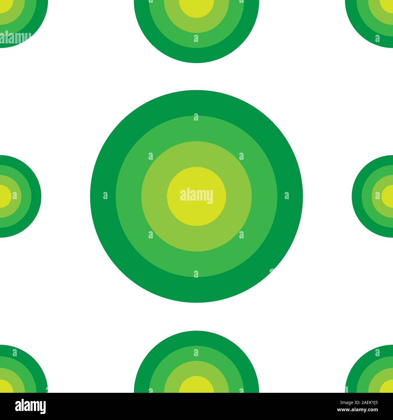Abstract Ellipse Seamless Pattern Background Design Template, Green ...