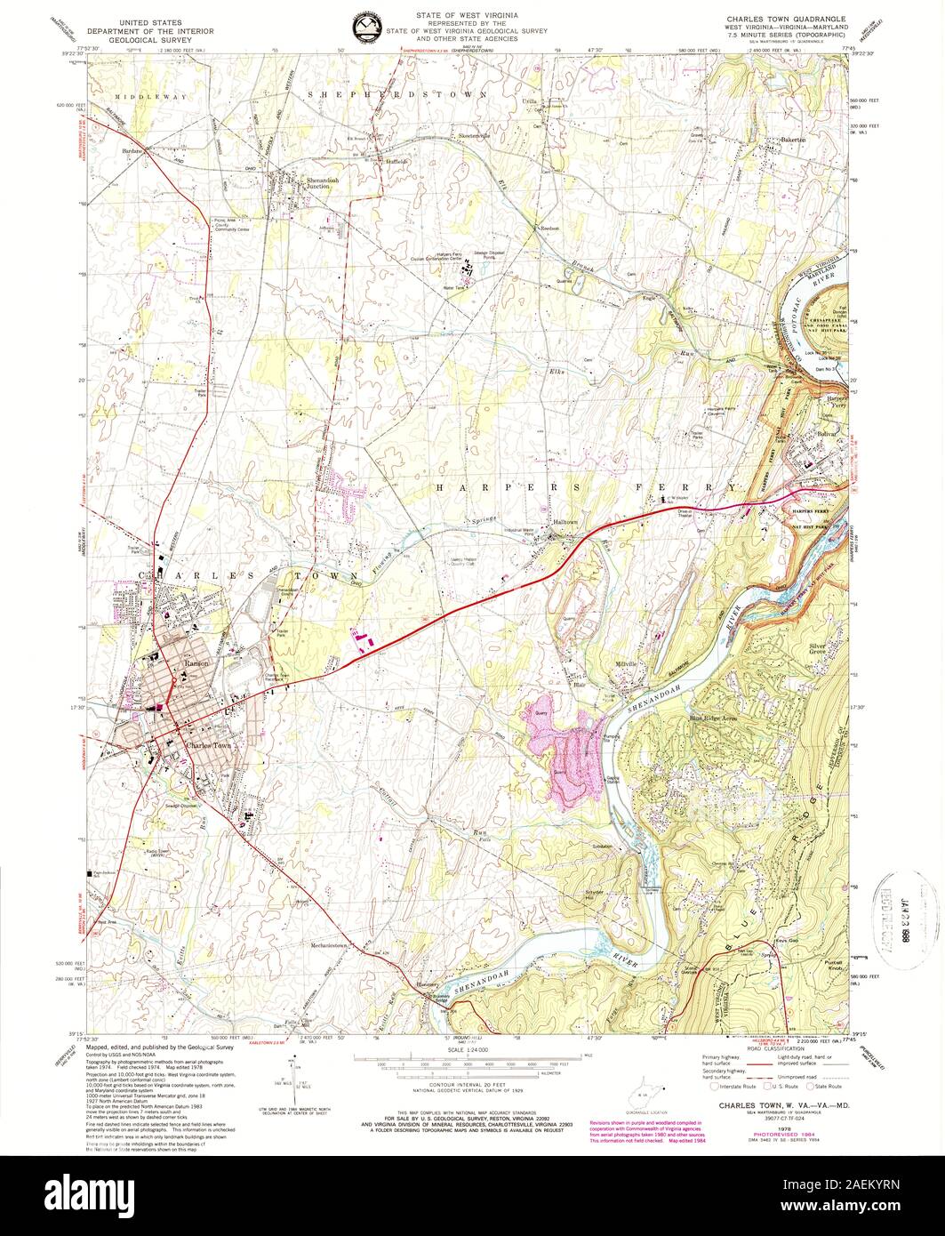 Charles town wv hires stock photography and images Alamy