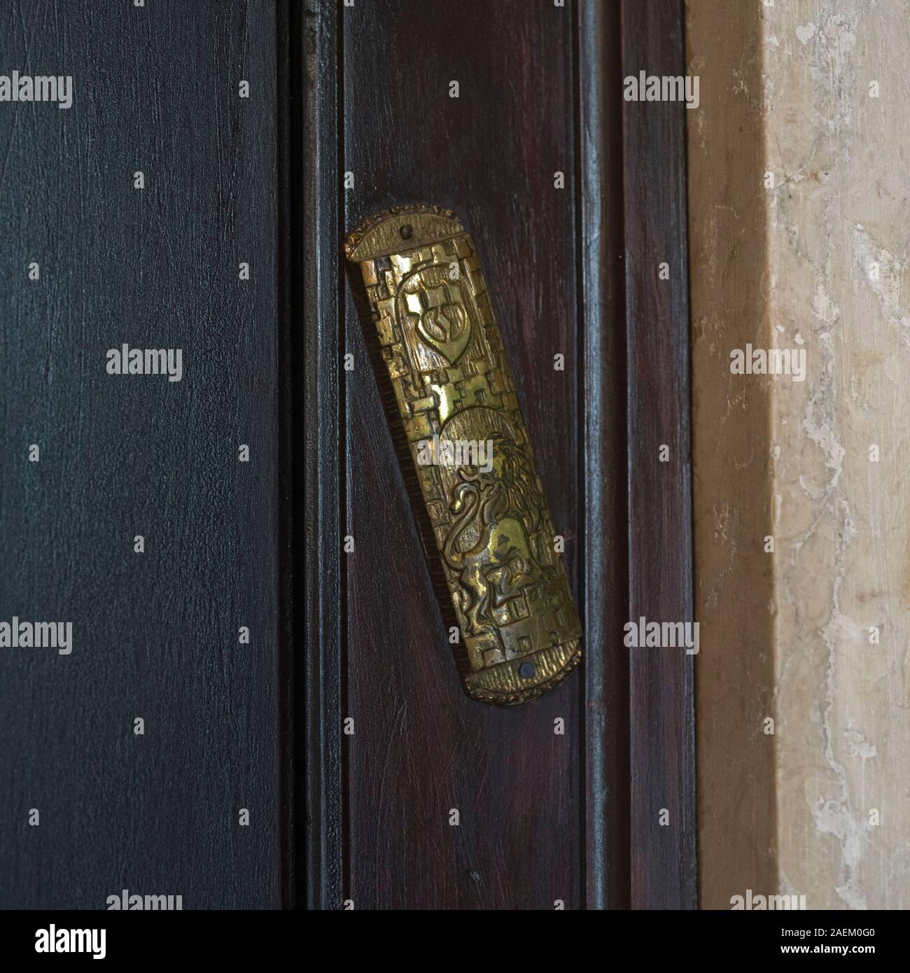 Mezuzah And Door Stock Photos Mezuzah And Door Stock Images Alamy