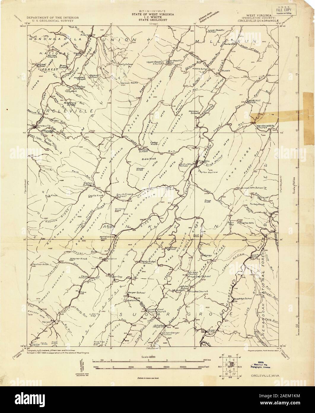 Map of circleville hires stock photography and images Alamy