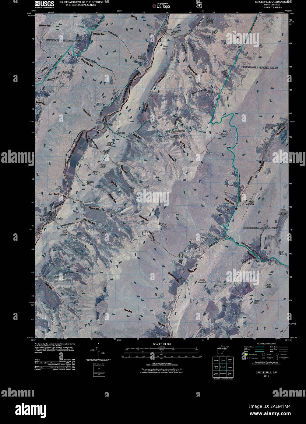 Map of circleville hires stock photography and images Alamy
