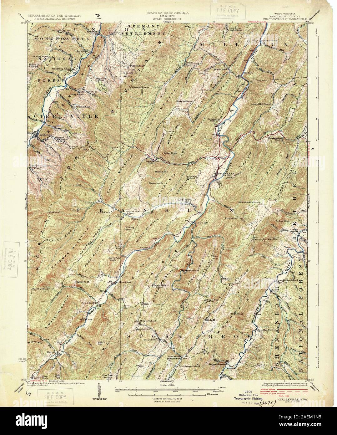 Map of circleville hires stock photography and images Alamy