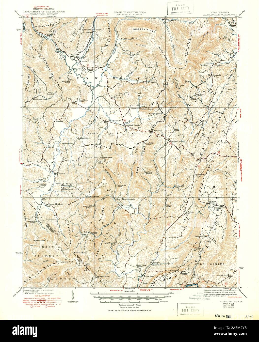 Clintonville map hires stock photography and images Alamy