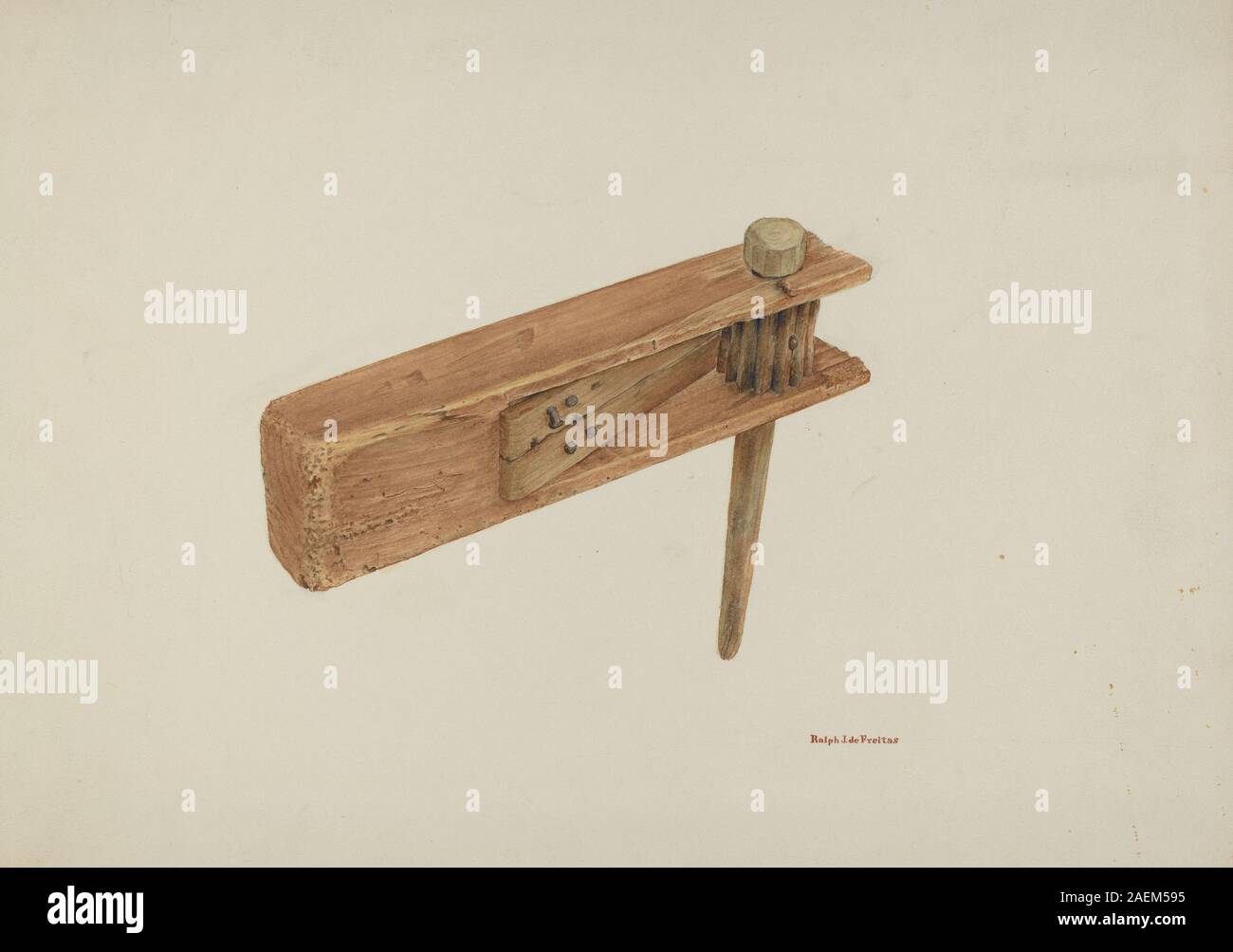 Tin Rattle Traditional wooden rattle in hi-res stock photography and images - Alamy