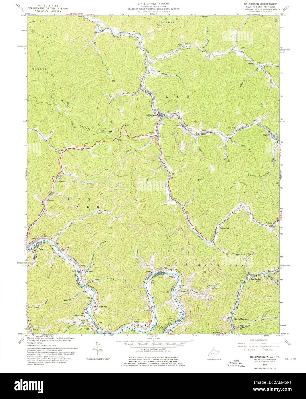 Map of delbarton hires stock photography and images Alamy