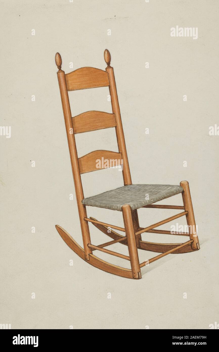 Ray Holden, Shaker Child's Rocker, c 1936 Shaker Child's Rocker; c ...
