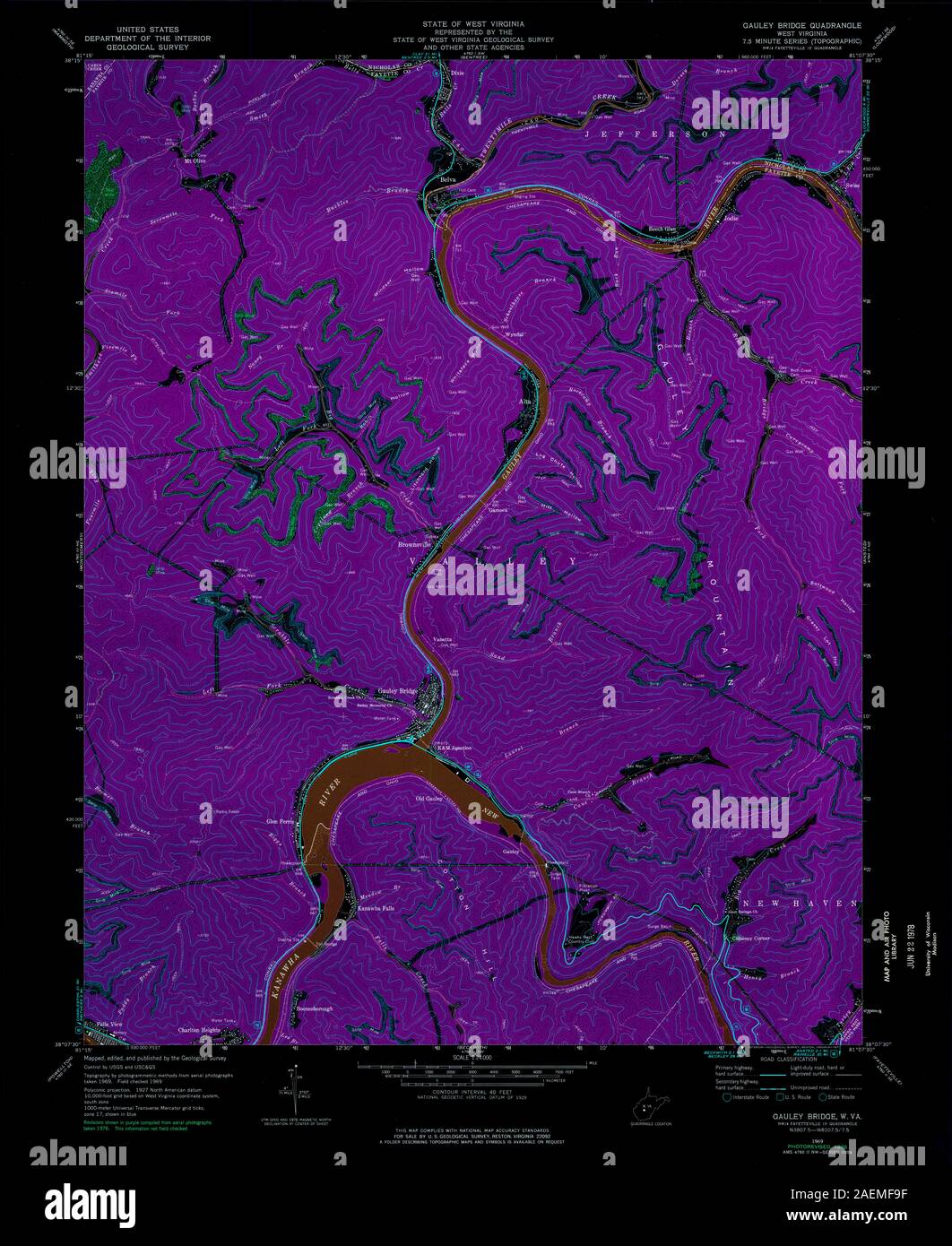 Gauley bridge wv hires stock photography and images Alamy