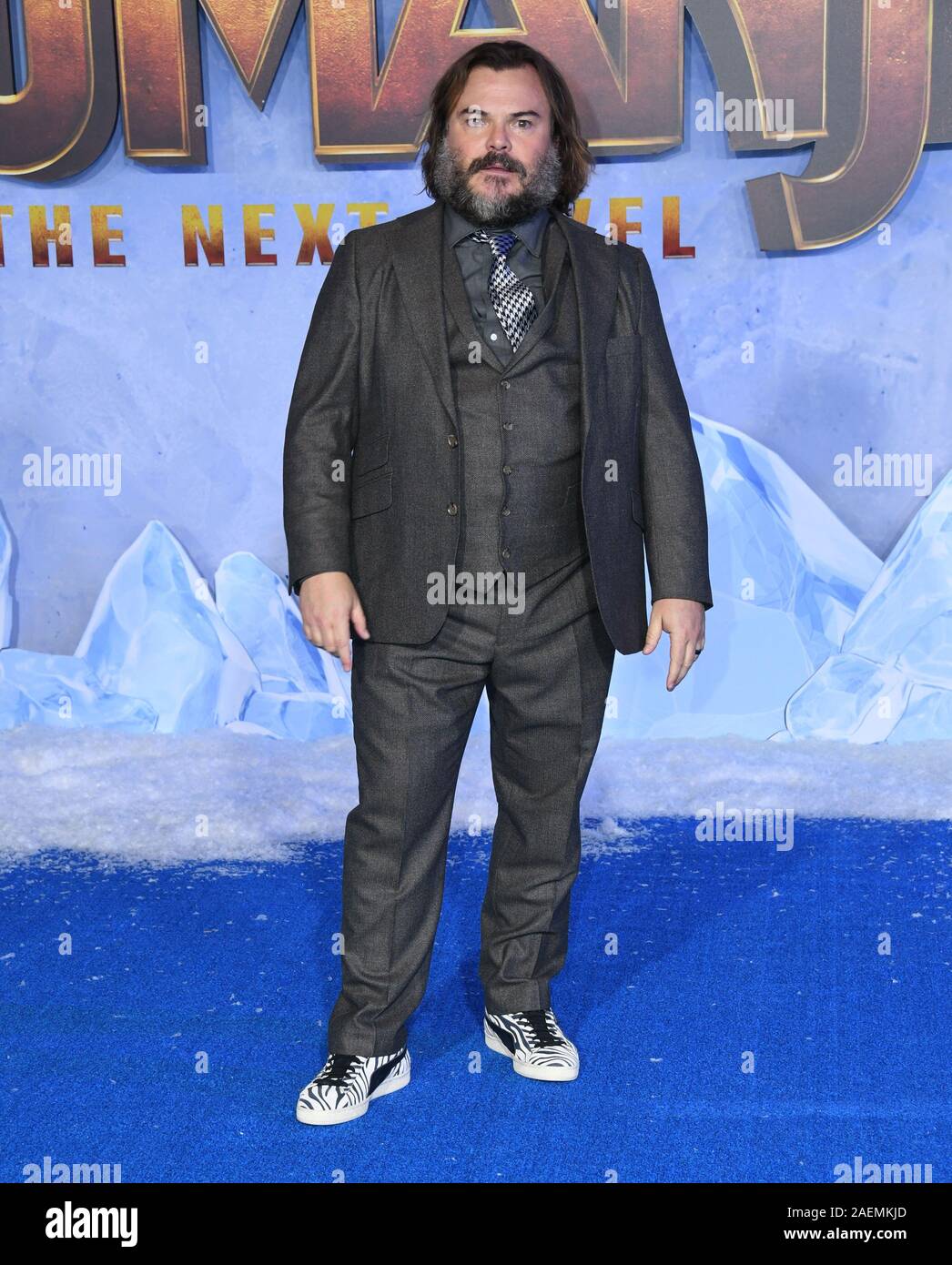 Jack black attending jumanji hi-res stock photography and images