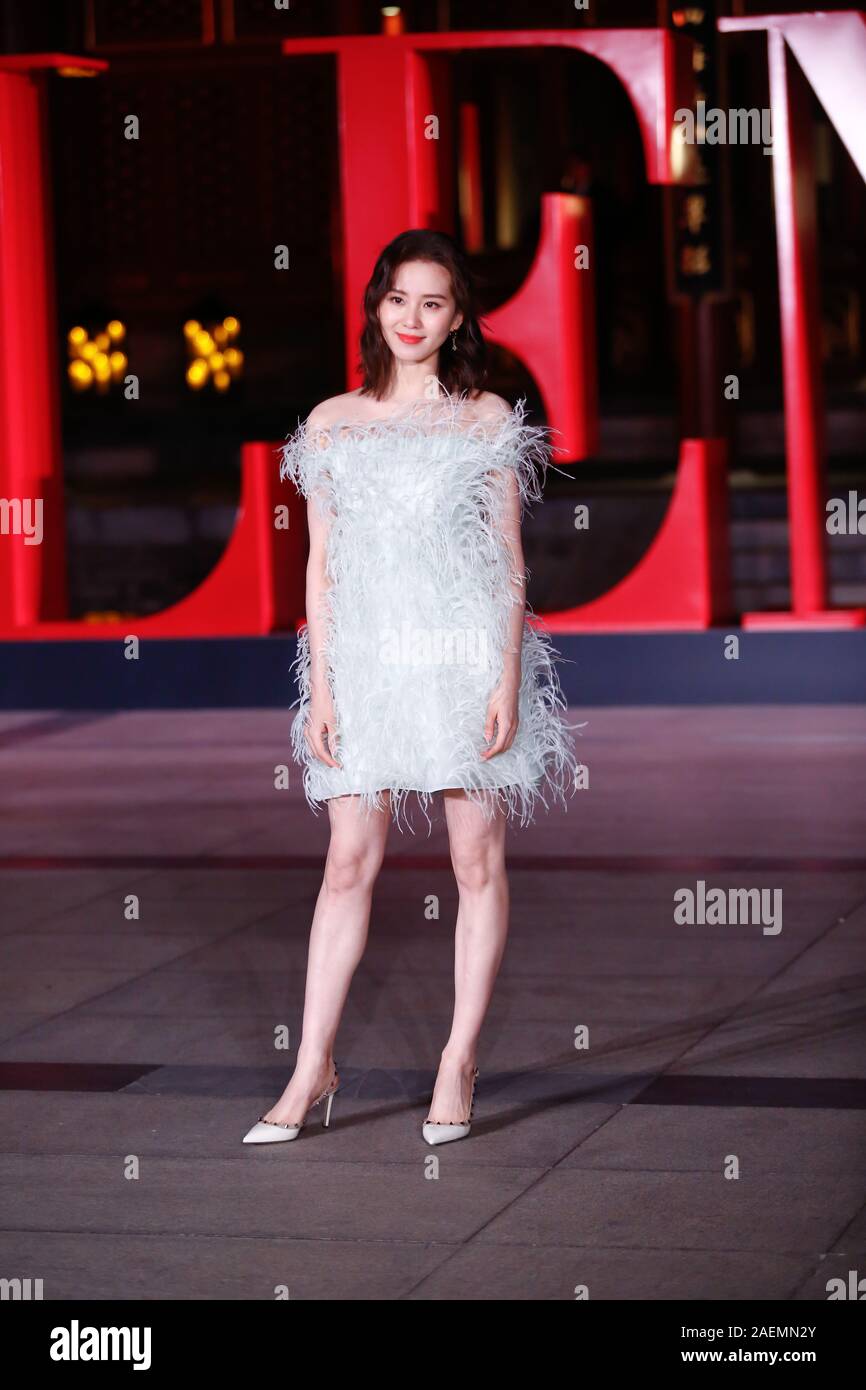 Chinese actress Liu Shishi attends the Valentino Haute Couture Show in the  Summer Palace in Beijing, China, 7 november 2019. Dress: Valentino Stock  Photo - Alamy