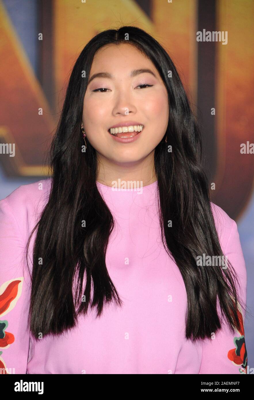 Los Angeles, CA. 9th Dec, 2019. Awkwafina at arrivals for JUMANJI: THE ...