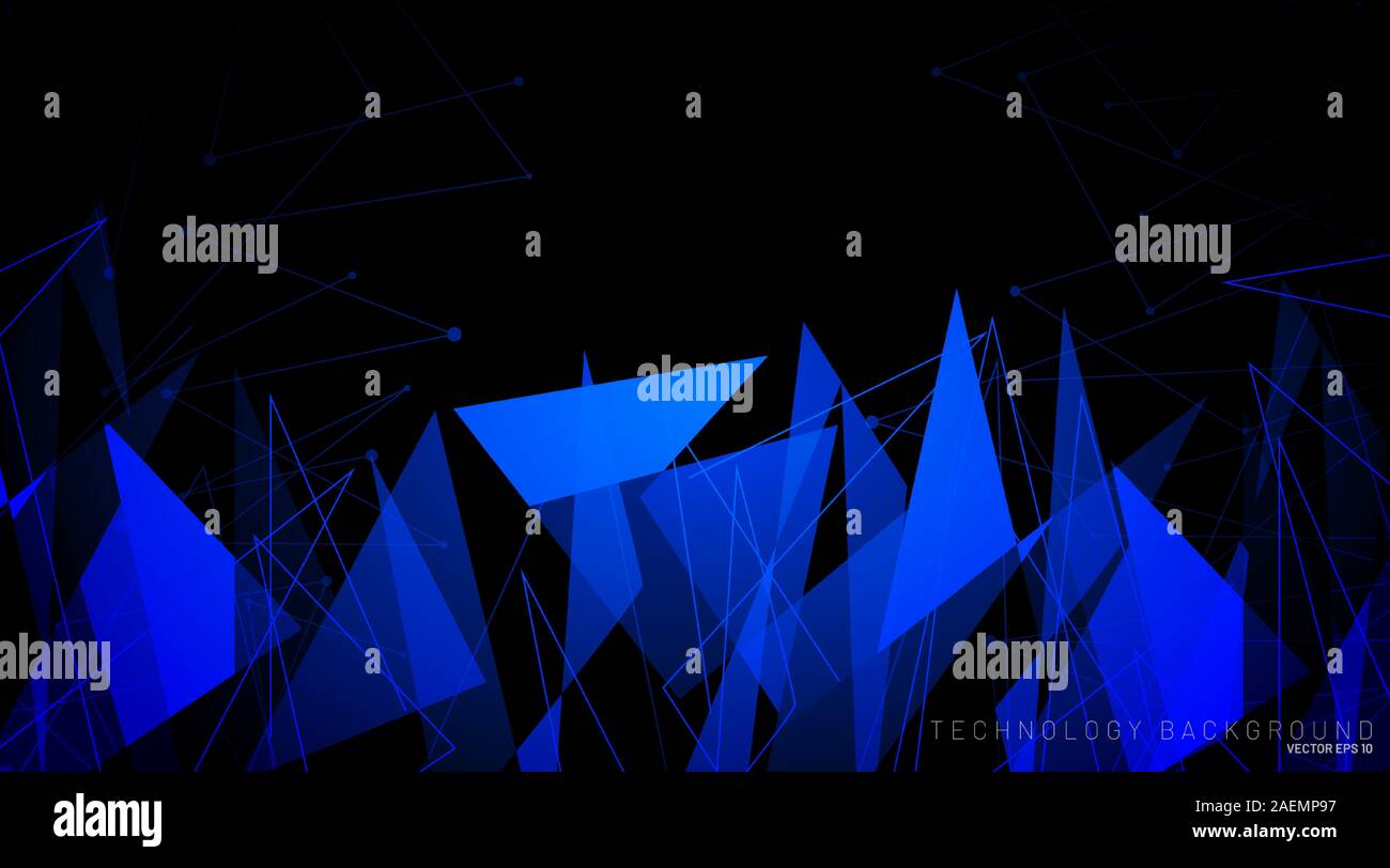 abstract vector background. polygonal space low poly background with ...