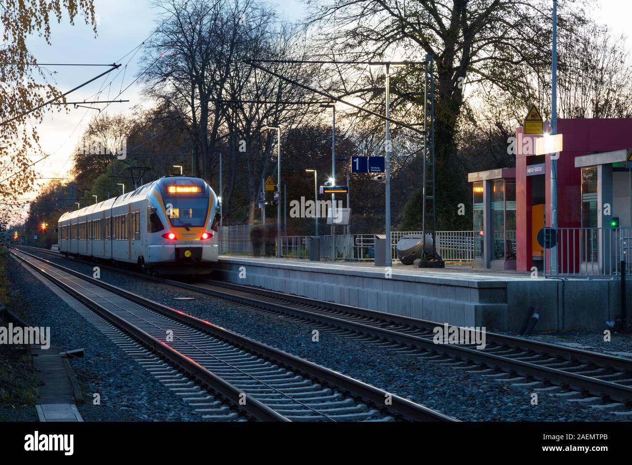 Train Track. Download North rhine westphalia train tracks hi-res stock photography and images ...