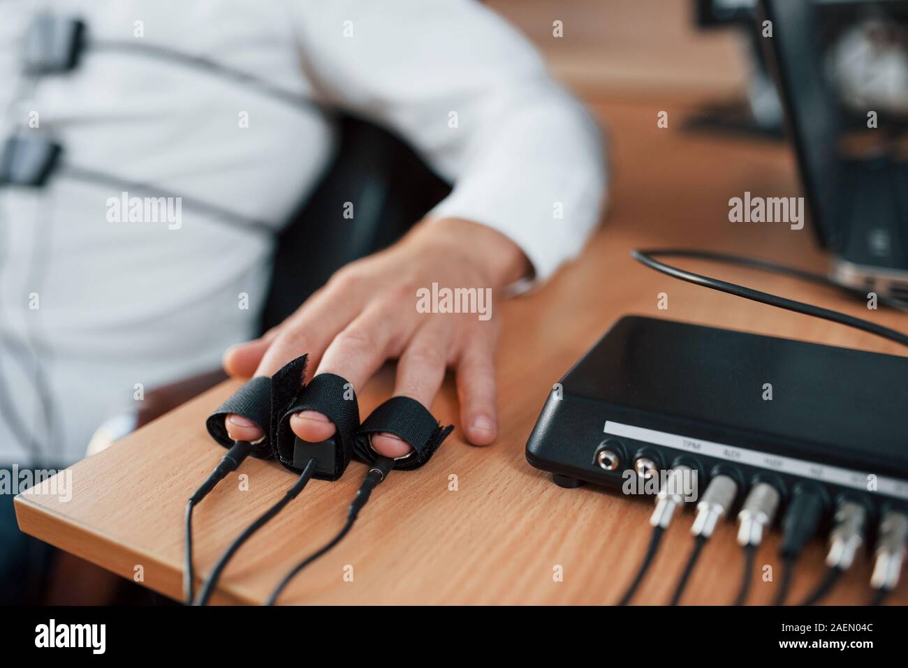 Interrogation room and table hi-res stock photography and images - Alamy