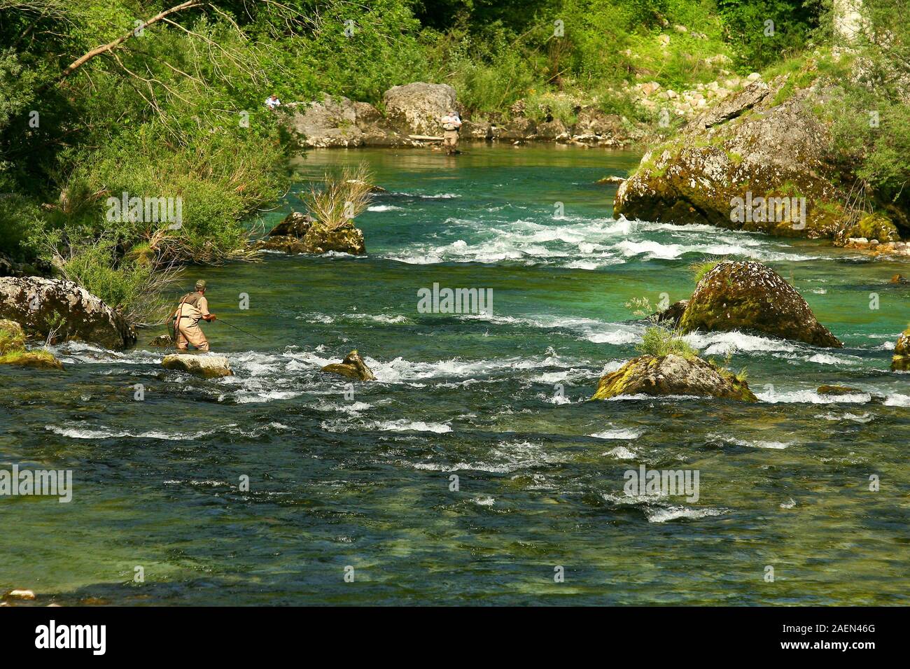 Slovenia and fly fishing hi-res stock photography and images - Alamy