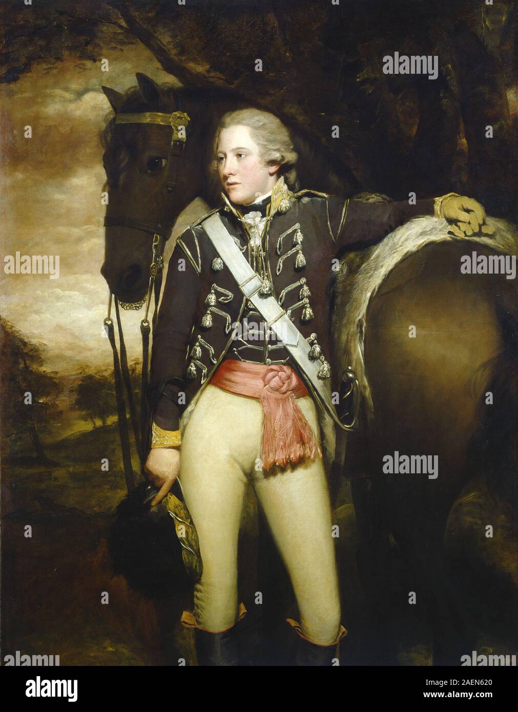 Sir Henry Raeburn, Captain Patrick Miller, 1788-1789, altered later (date unknown), Captain Patrick Miller; 1788/1789, altered later ( date unknown) Stock Photo