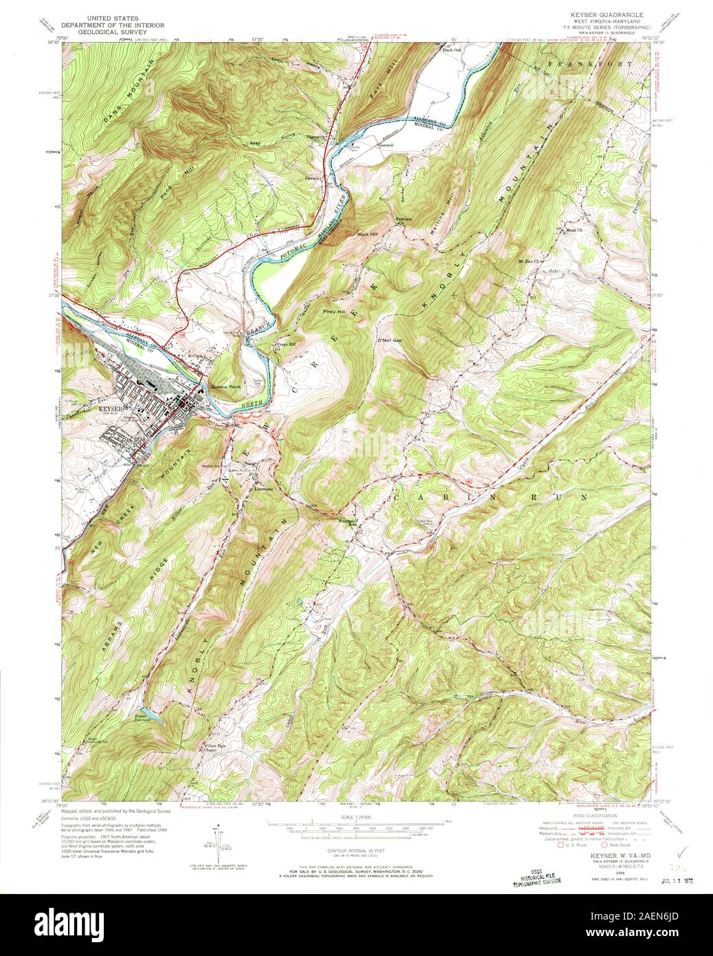 WV Keyser 253014 1949 24000 Stock Photo Alamy
