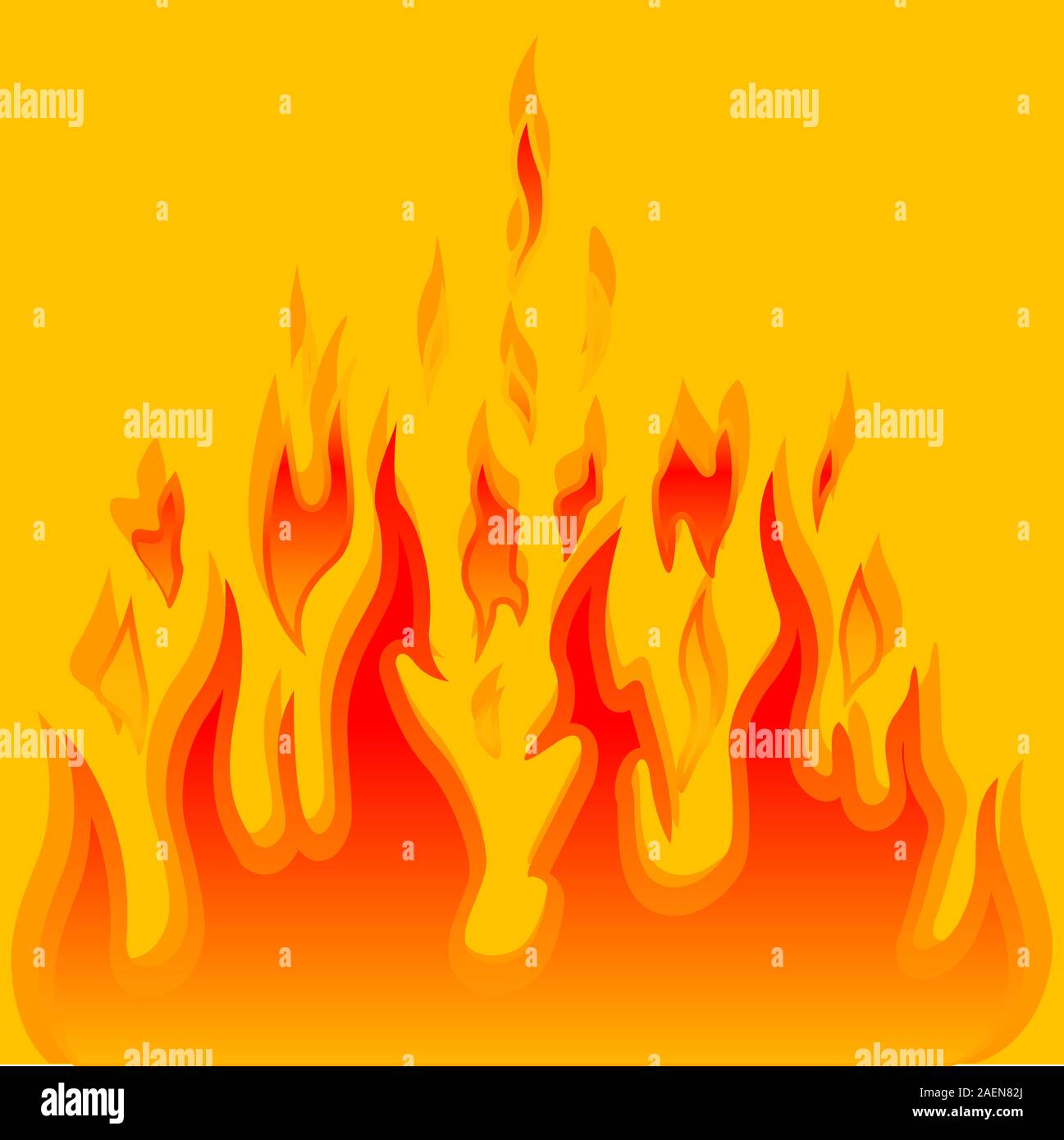 Burn flame fire vector background Stock Vector Image & Art - Alamy