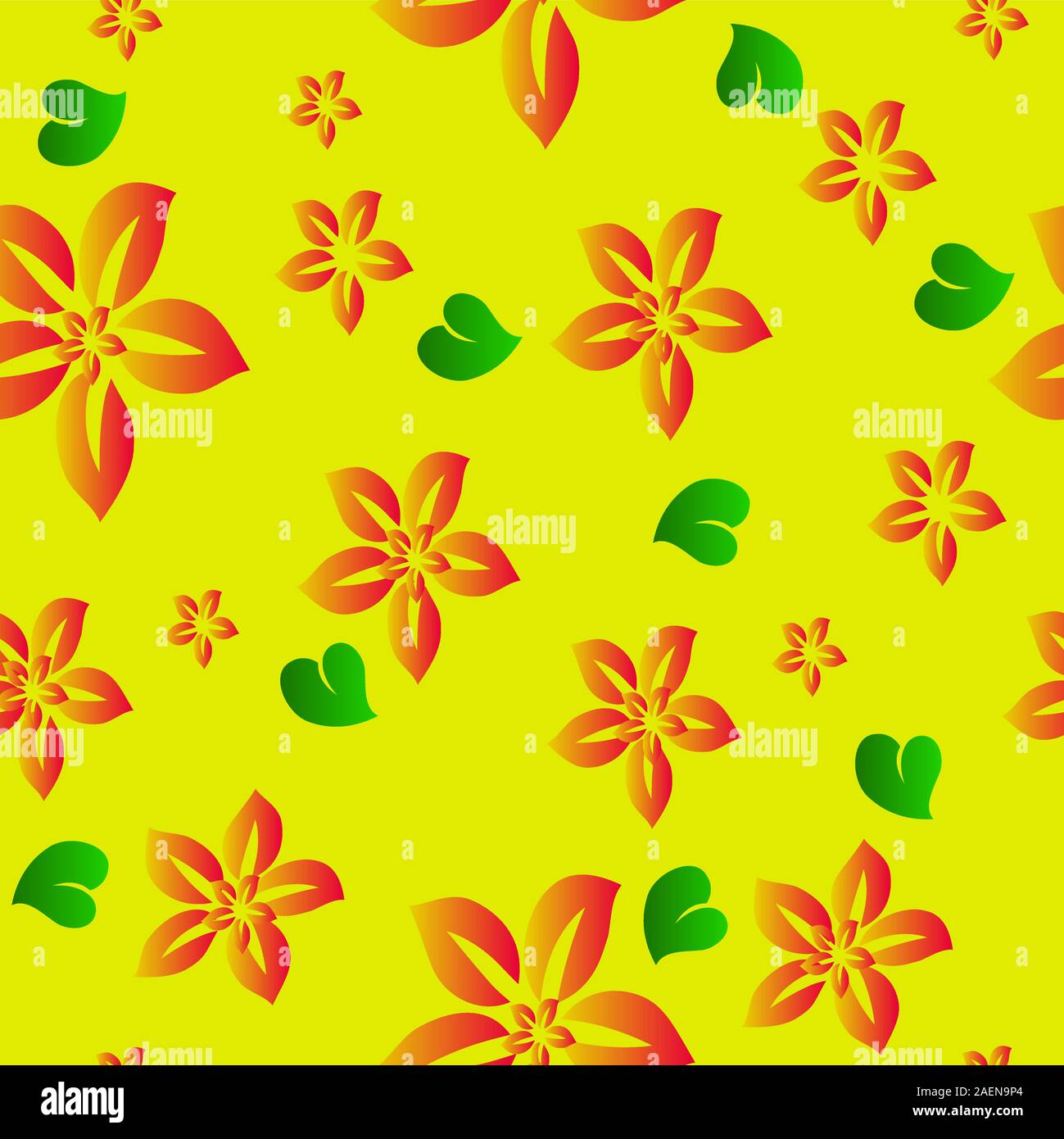 Flower seamless background. Vector Stock Vector Image & Art - Alamy