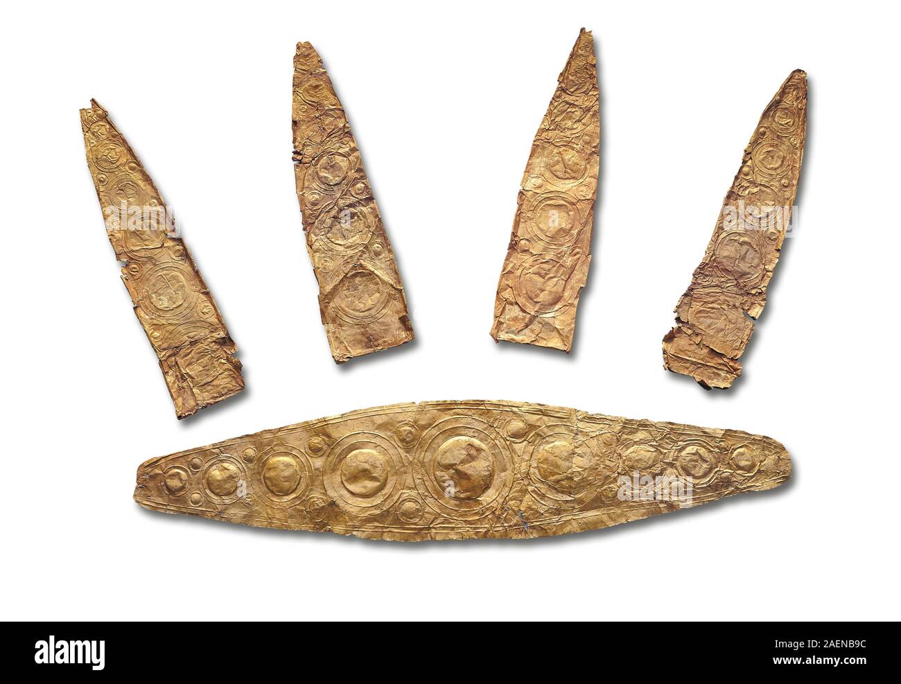 Mycenaean gold band Cut Out Stock Images & Pictures - Alamy