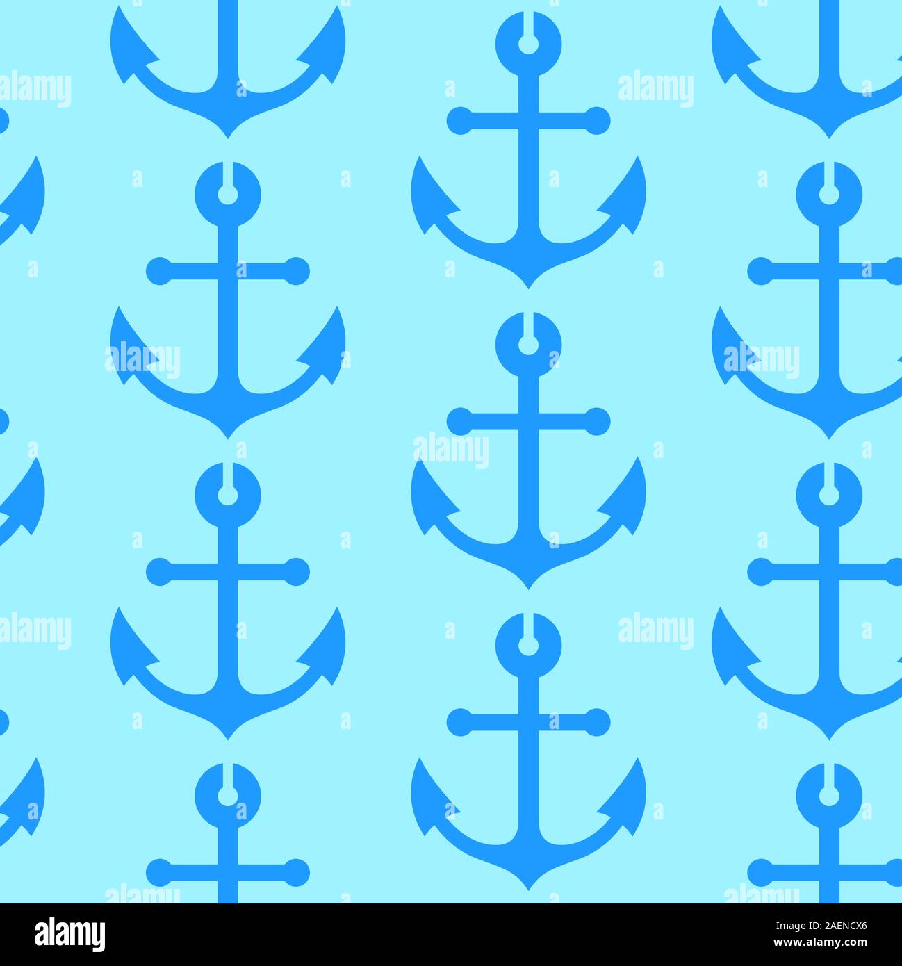 seamless wallpaper with sea anchors Stock Vector Image & Art - Alamy