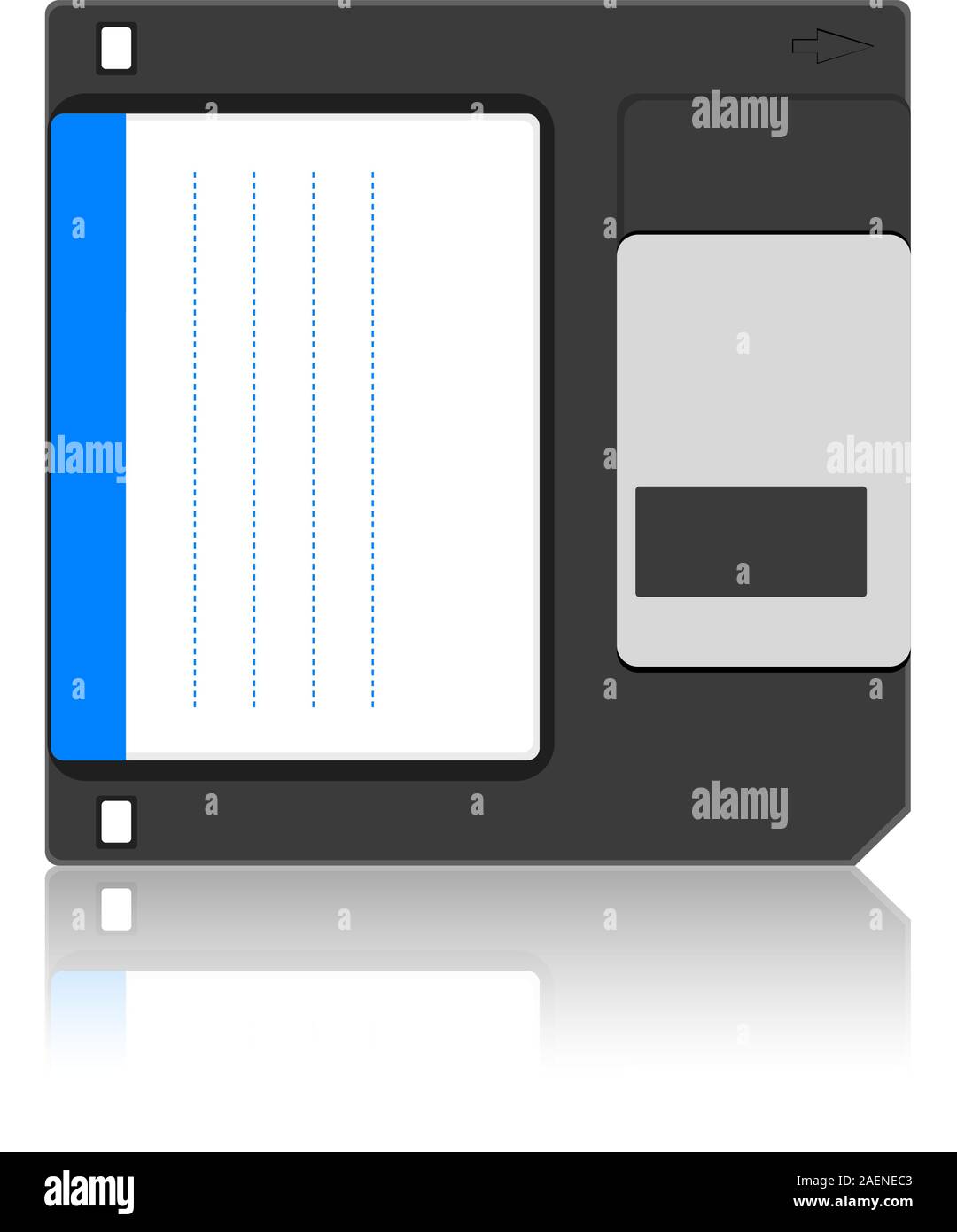 Old floppy disc for computer data storage Stock Vector Image & Art Alamy