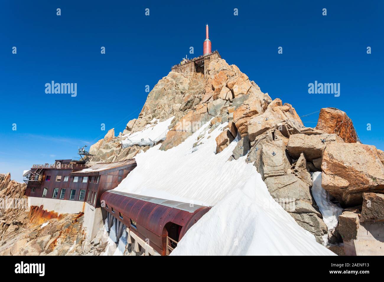 Aiguille du Midi is a 3842 m mountain in the Mont Blanc massif within ...