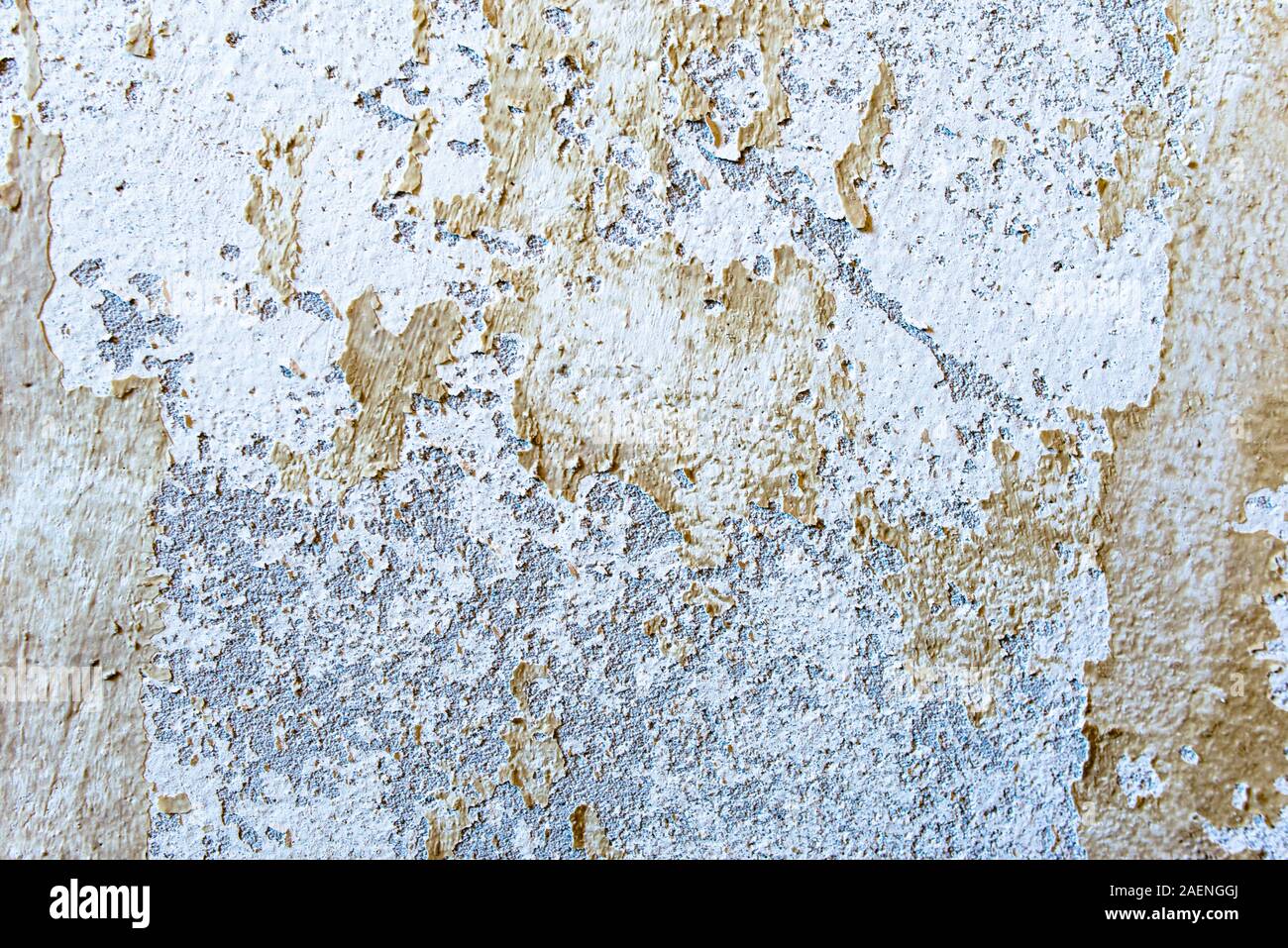 White texture of wall, background with old paint peel Stock Photo - Alamy