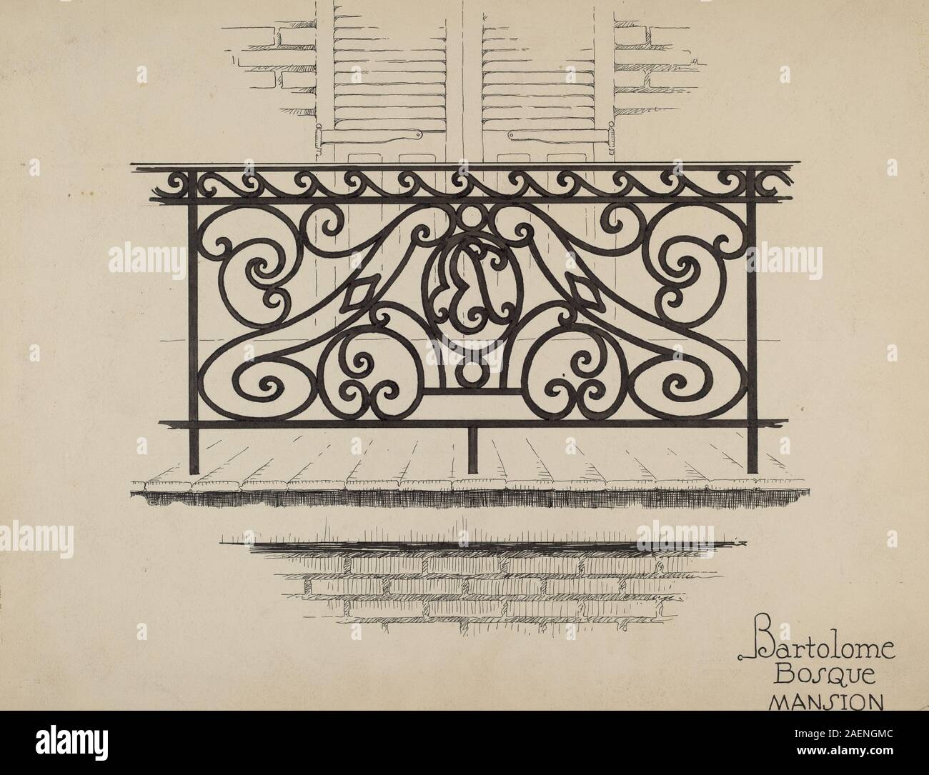 Detailed iron railing hi-res stock photography and images - Alamy