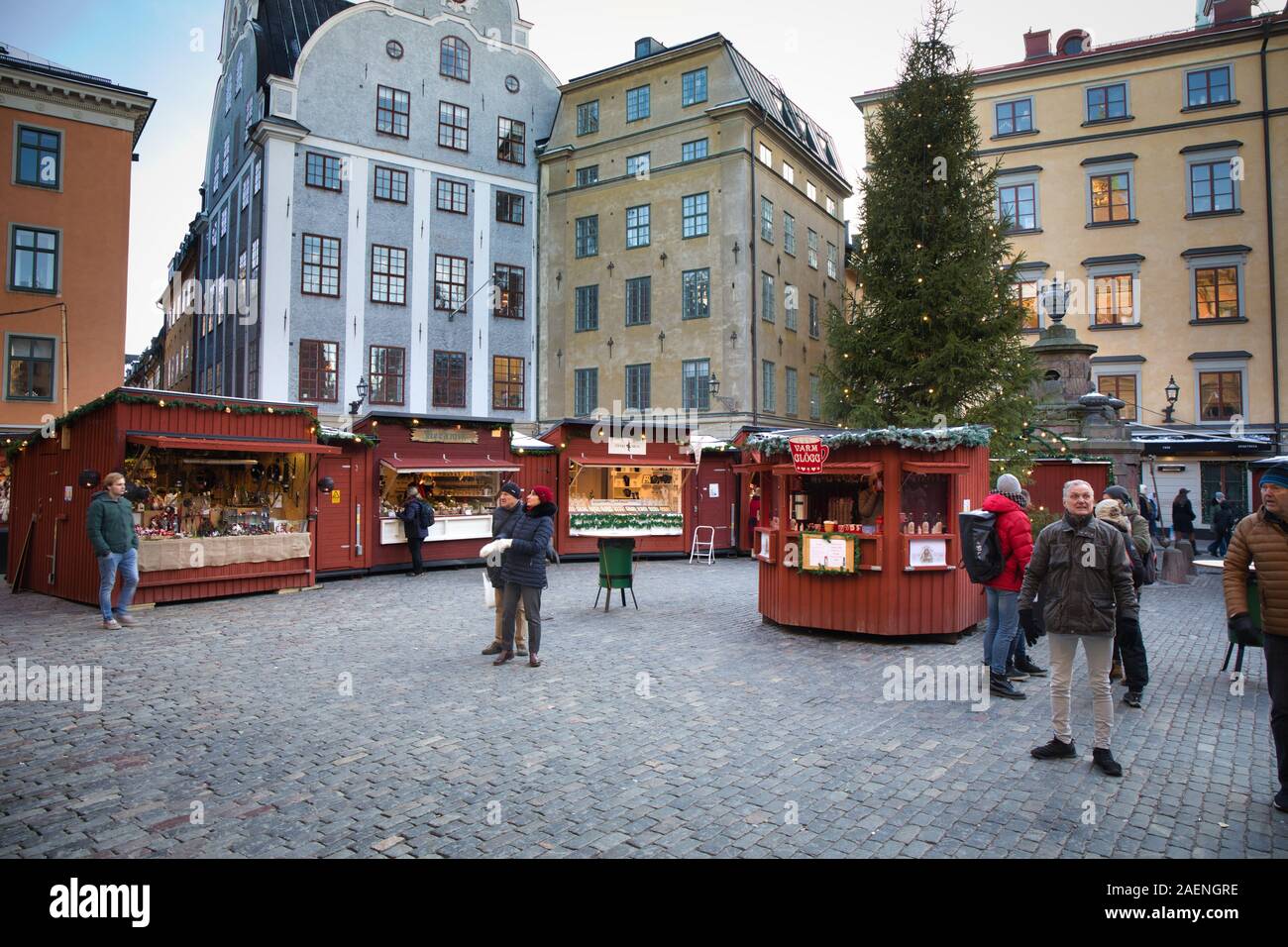 Christmas Market at Gamla Stan (Stockholm's old town