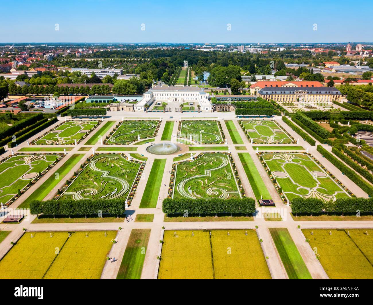 Herrenhausen Gardens of Herrenhausen Palace located in Hannover