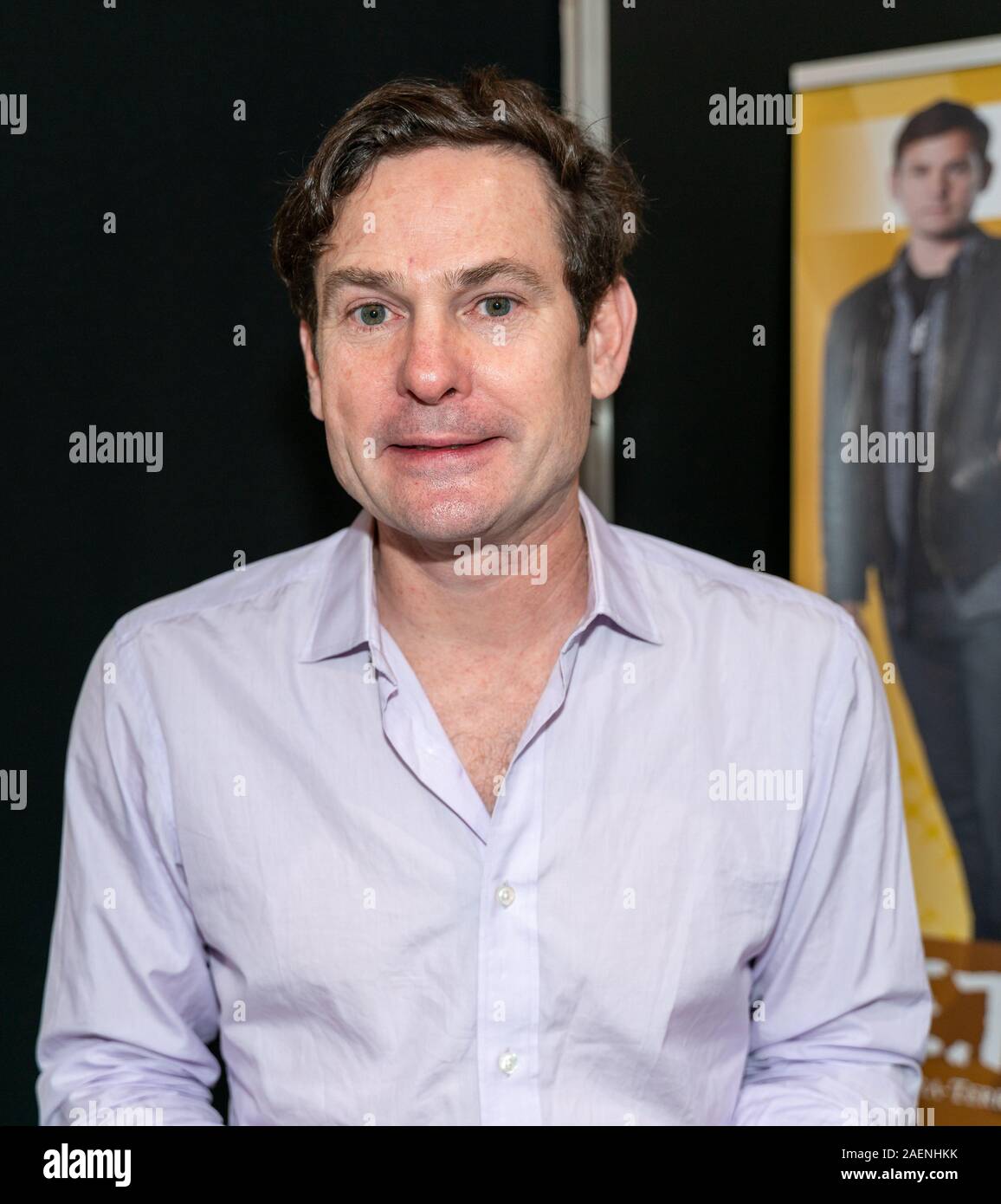 DORTMUND, GERMANY - December 8th 2019: Henry Thomas (*1971, American actor and musician - E.T., Haunting, Psycho IV) at German Comic Con Dortmund, a two day fan convention Stock Photo