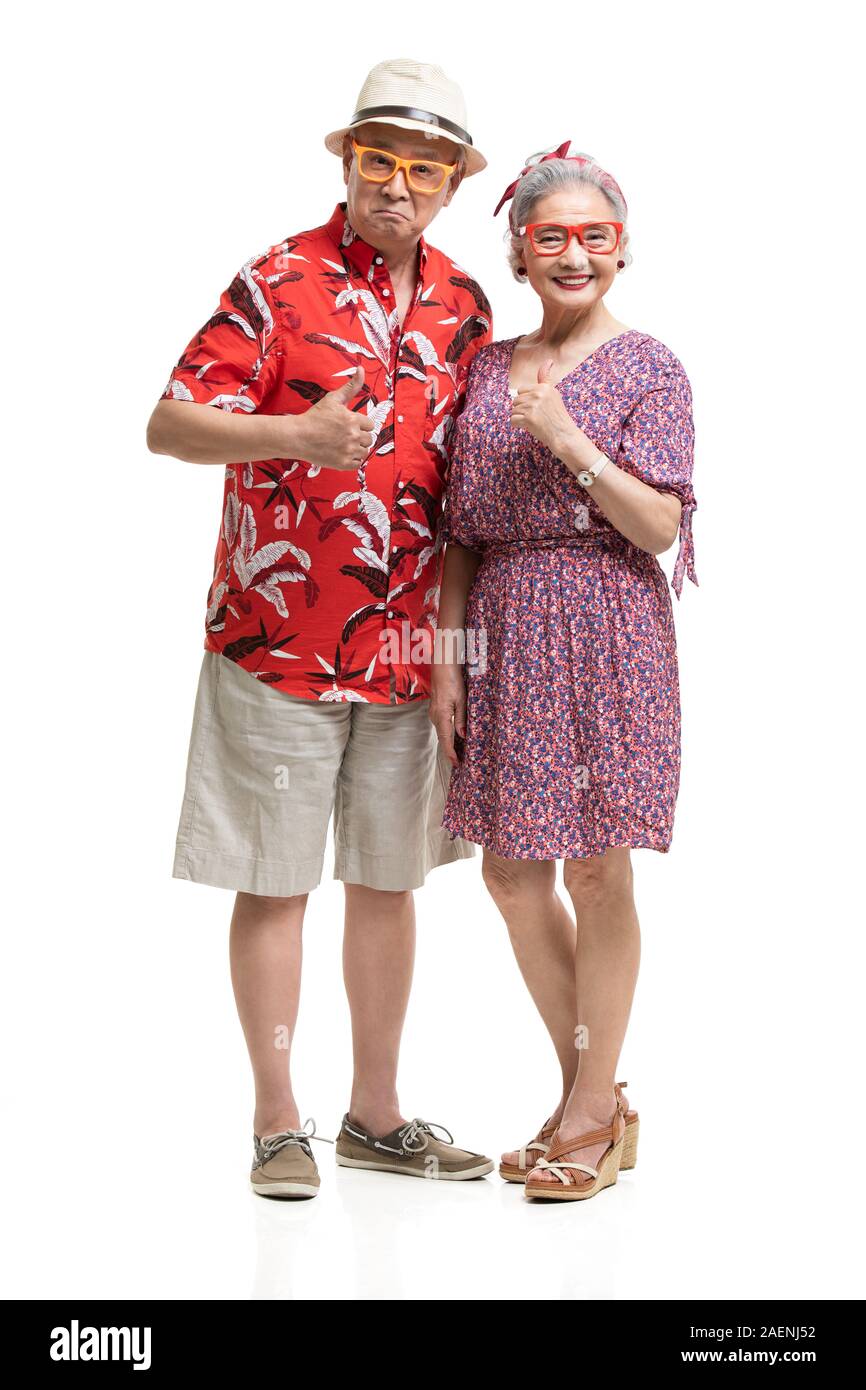 Vertical close up happy senior hi-res stock photography and images - Alamy