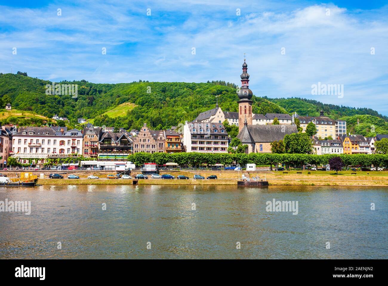 Cochem old town and Mosel river in Germany Stock Photo - Alamy